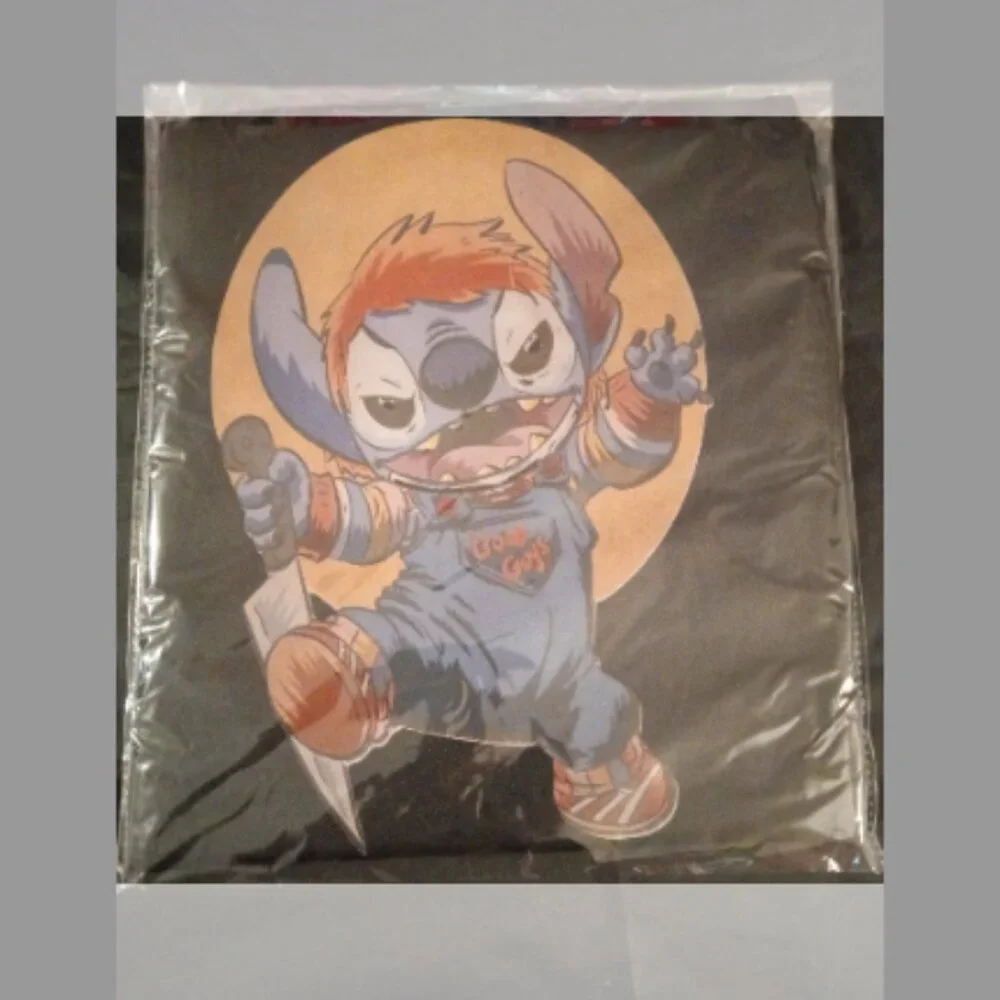Disney Stitch Chucky Halloween Apron Horror Spooky Cooking